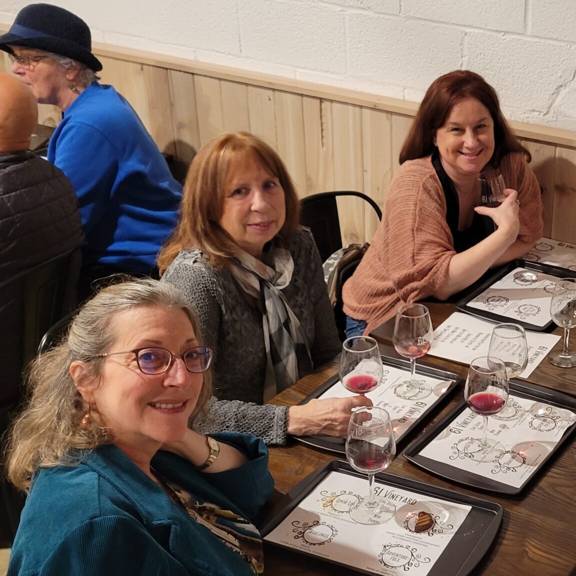 people at table