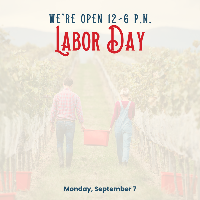 Labor Day 2026 at 61 Vineyard.